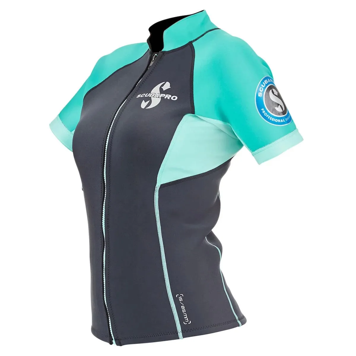 Scubapro Everflex 1.5 MM Short Sleeve Womens Top Scuba Diving Wetsuit