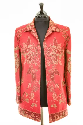 Sicily Jacket in Rich Ruby