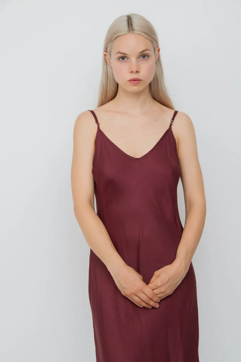 SILK SLIP DRESS