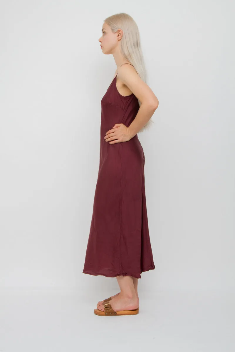 SILK SLIP DRESS