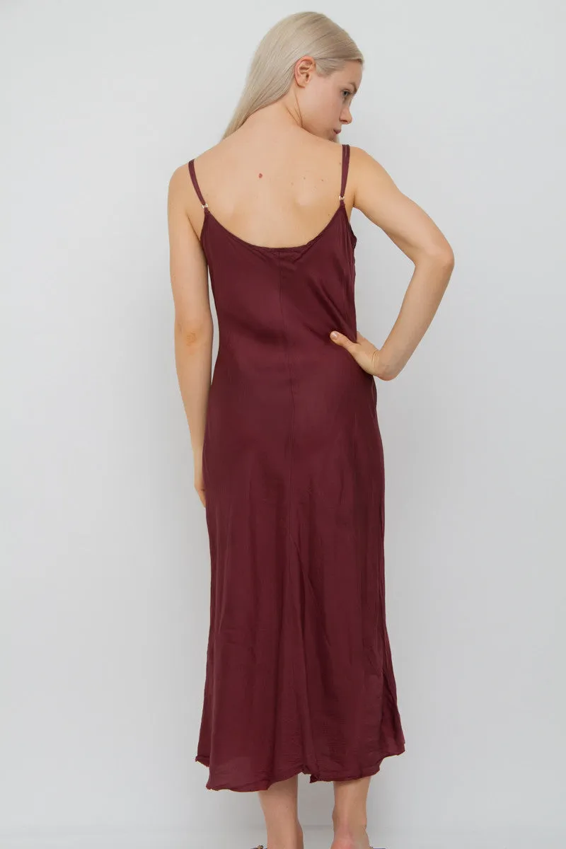 SILK SLIP DRESS