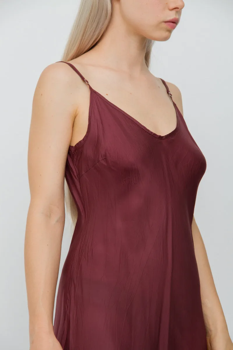 SILK SLIP DRESS