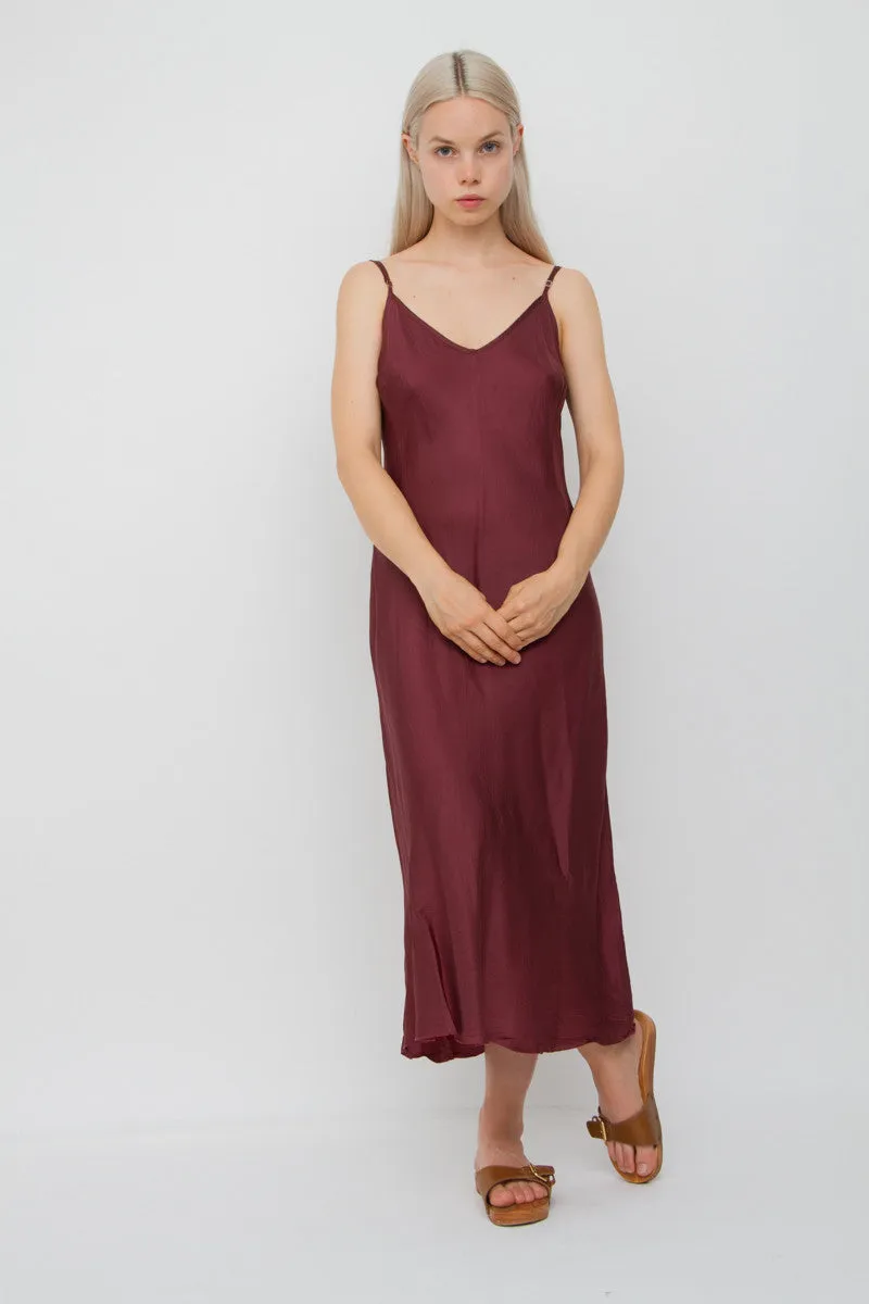 SILK SLIP DRESS