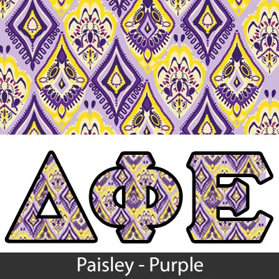 Sorority Bid Day Special - Sorority Panoramic Pattern Printed Tee and Metal Keychain Package - Jerzees 21MR - SUB - GFT090 - LZR