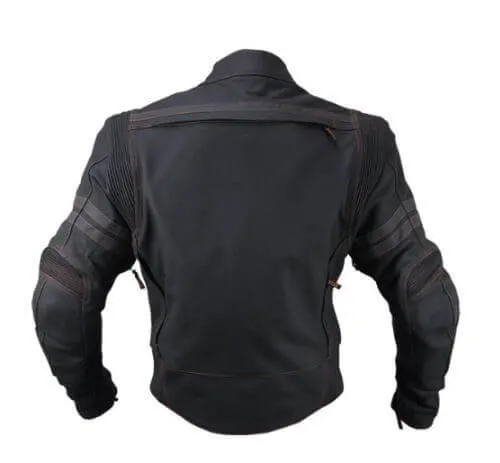 Stylish Men’s Vulcan VTZ-910 Motorbike Street Leather Jacket