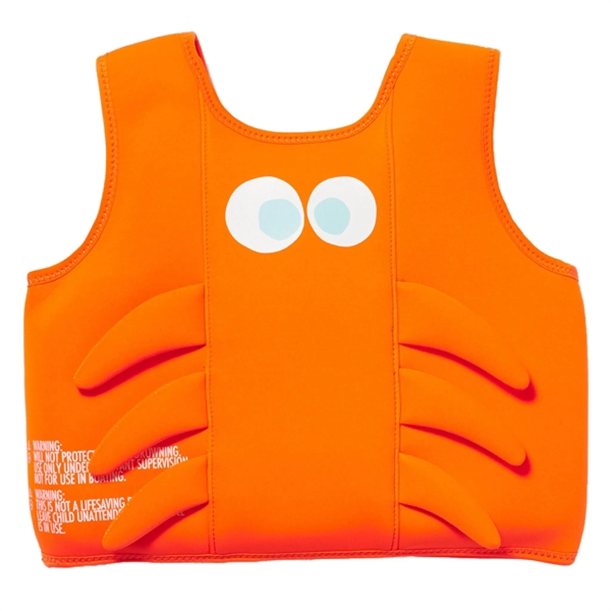 SunnyLife Float Vest Sonny the Sea Creature Neon Orange