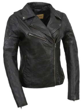 The "Evanescence" Leather" Leather Jacket