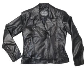 The "Jett" Ladies Leather Jacket