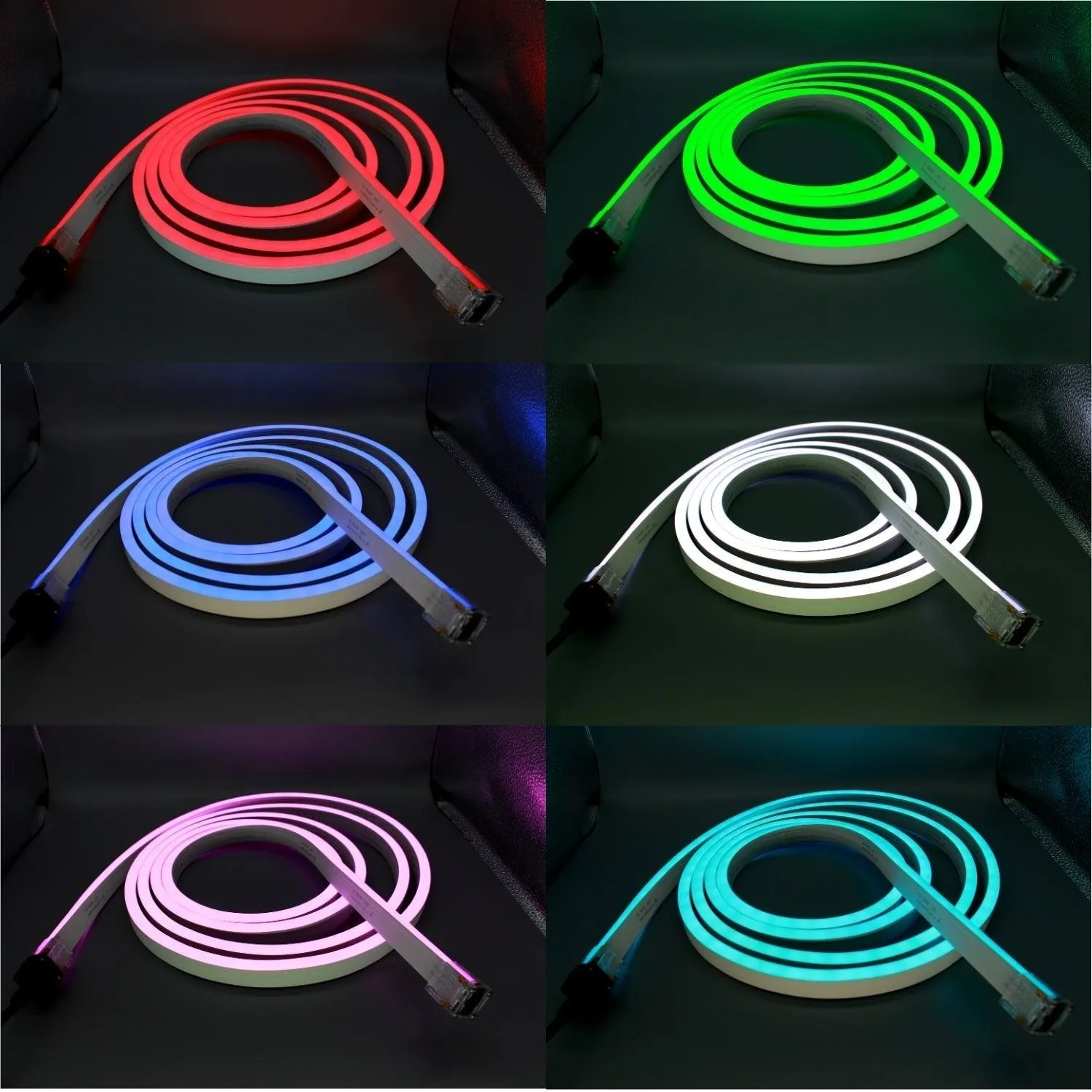 Ultra Long RGB Neon Flex 48V 10x20mm IP67 Waterproof 30 Metre