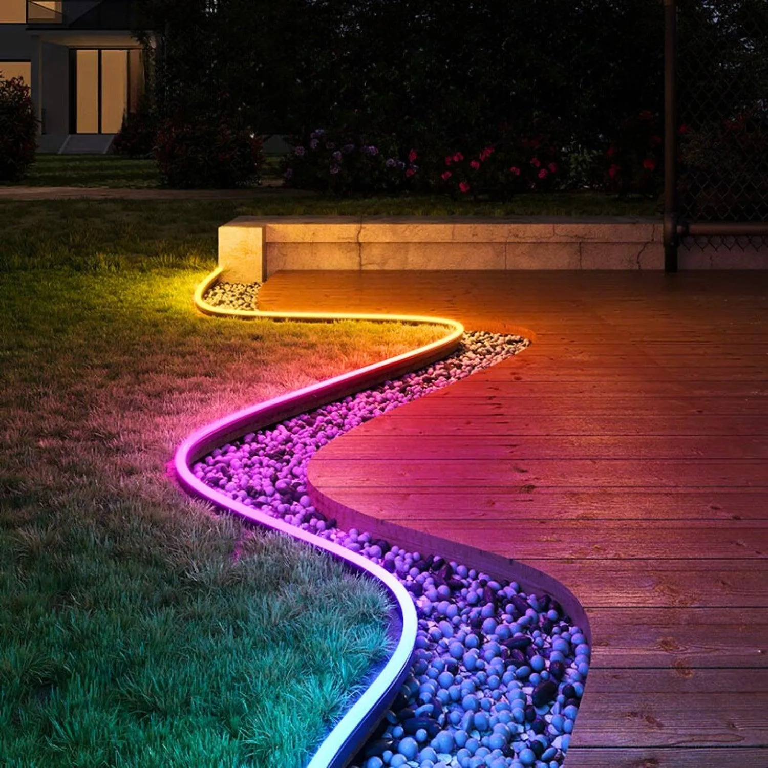 Ultra Long RGB Neon Flex 48V 10x20mm IP67 Waterproof 30 Metre