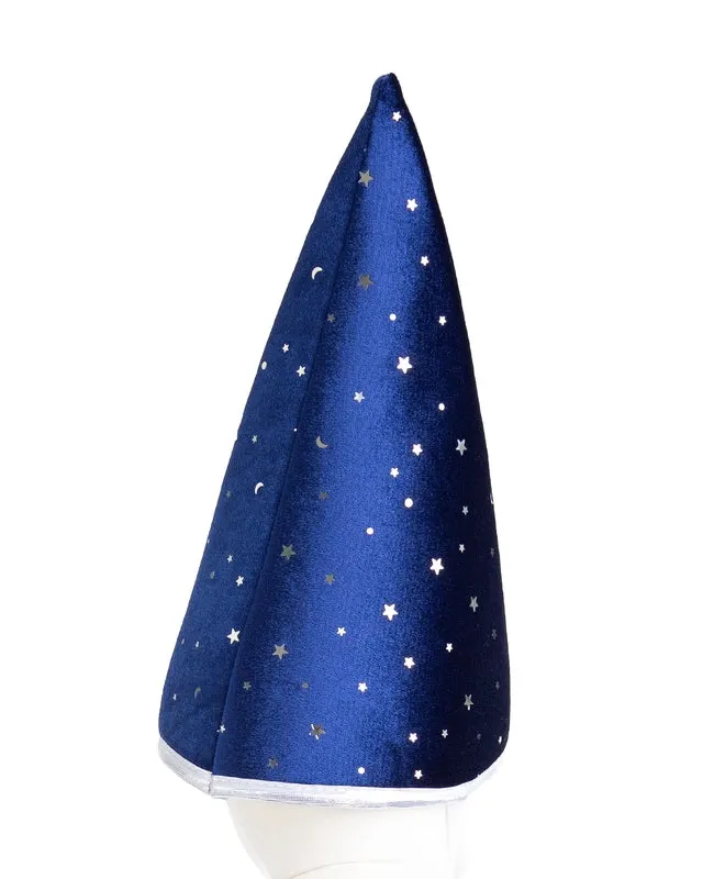 Wizard Dress Up Cape - Blue and Silver