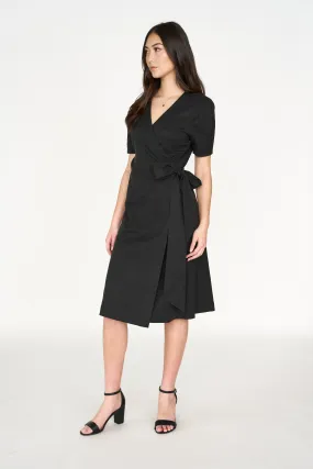 Wrap Me Up Dress - Black (XS - 2XL)